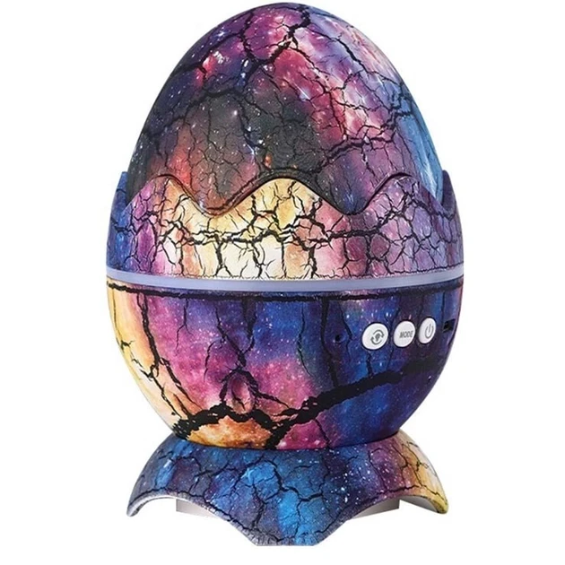 Проєктор — нічник на постачанні з динаміком і мелодіями для сну "Яйце динозавра" UKC K890