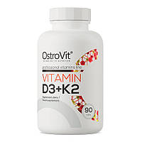 Витамины и минералы OstroVit Vitamin D3+K2, 90 таблеток