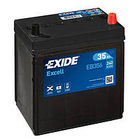 Аккумулятор автомобильный Excell 35Ач 240А "+" слева EXIDE ( ) EB356-EXIDE