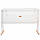 Дитяче ліжко Childhome 2 в 1 Evolux Bedside Crib, біле (EVOBSCNW), фото 3