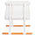 Дитяче ліжко Childhome 2 в 1 Evolux Bedside Crib, біле (EVOBSCNW), фото 8