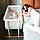 Дитяче ліжко Childhome 2 в 1 Evolux Bedside Crib, біле (EVOBSCNW), фото 6