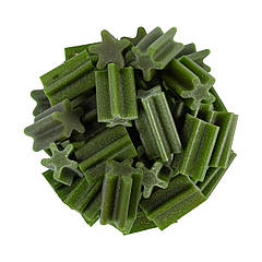 Ласощі для собак WAUDOG Treats "Стоматологічна паличка зі смаком шпинату та ванілі", 100 г