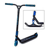 Самокат【2в1】Снігокат із лижами Scale Sports Adrenaline Синій, фото 3