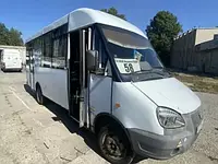 Автобус рута 25 заднє скло