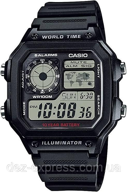 Годинник Casio AE-1200WHD-1AVCF. Оригінал.