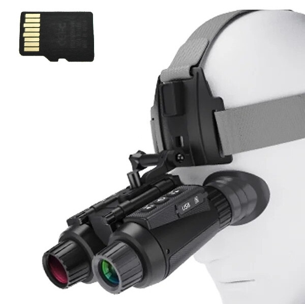 Тактичний бінокль нічного бачення NV8300 Super Light HD 4K (до 500м) + картка пам'яті 64Гб