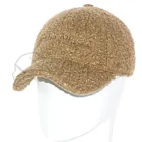 Бейсболка женская мерлушка барашек кепка утепленная флисовой подкладкой брендовая Palm Angels BBZ21518