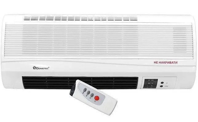 Тепловентилятор Domotec MS-5961 настінний 2000W