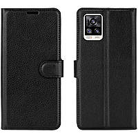 Чехол-книжка Litchie Wallet для Vivo V20 Black VA, код: 6761568