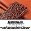 Чохол для Xiaomi Redmi 12 книжка з НАТУРАЛЬНОЇ ПРЕМІУМ ШКІРИ із підставкою протиударний магнітний "DRAGON", фото 4