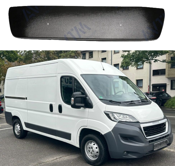 Зимова заглушка на решітку радіатора матова Peugeot Boxer 2014-2018, фото 1