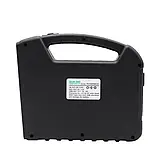 Портативна зарядна станція на сонячній батареї Solar Power 10000 mAh, Ліхтар, функція Power Bank + 3 LED, фото 3