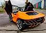 Дитячий електромобіль на акумуляторі, Lamborghini Centenario M 4319  для дітей 3-8 років оранжеви, фото 3