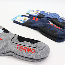 Дитячі теплі термошкарпетки Termo Socks на 9-11 років / Зимові вовняні шкарпетки для дітей, фото 3