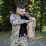Куртка тактична Soft Shell (Sultan) мультикам, фото 2