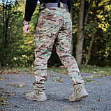 Штани тактичні 8 кишень на флісі Soft Shell (multicam) Sultan, фото 3