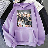 Жіноче тепле худі з принтом BLACKPINK, фото 6