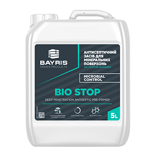Антисептичний засіб для мінеральних поверхонь BIO STOP BAYRIS 5 л