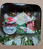 Набір новорічних ялинкових прикрас ручної роботи, фото 3