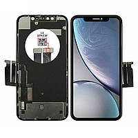 Дисплей iPhone XR, з тачскріном, Original (Refurbished), (rev: LG)