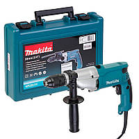 Дрель с ударом двухскоростная Makita HP2051H (720 Вт, 1.5-13 мм, 0-2900 мин-1)