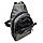 Нагрудна слінг сумка поліестер сірий Арт.M-1034 gri Mega Canta Туреч, фото 2