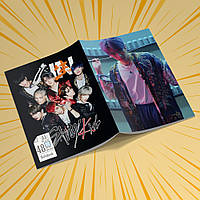 Зошит А5 скоба 48 арк. у клітинку 60 гр.м² Stray Kids 024