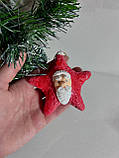 Набір ялинково-різдвяних прикрас ручної роботи у подарунковій коробці, фото 6