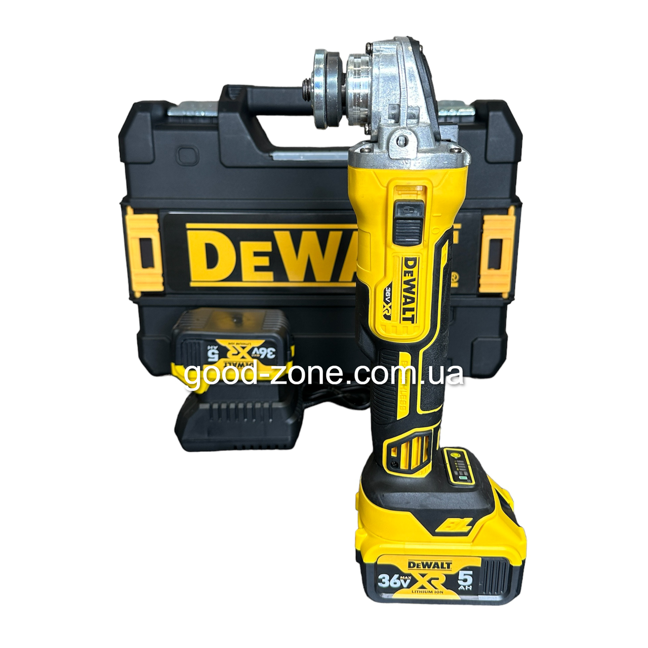 Акумуляторна болгарка Dewalt DCG405 ( 36V, 5 AH) (безщіткова).  Кутова шліфмашина девольт