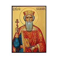 Икона Святого князя Владимира Великого 14 Х 19 см