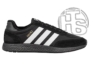 Чоловічі кросівки Adidas Iniki Black White (термо) ALL13387