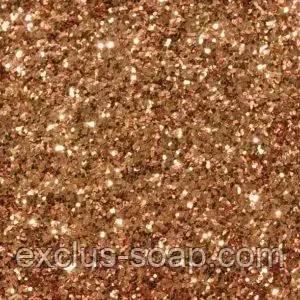 Бронзовий глітер-5 грамів-0,2 мм, фото 1