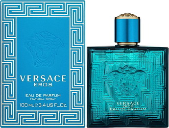 Парфум Versace Eros Eau De Parfum 100 ml. Версаче Ерос парфум 100 мл.