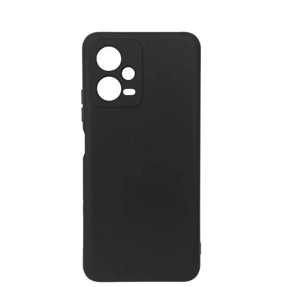 Чохол Silicone Case Xiaomi Poco F5/Xiaomi Redmi Note 12 Turbo чорний, фото 1