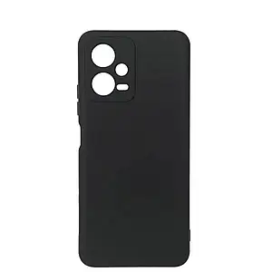 Чохол Silicone Case Xiaomi Poco F5/Xiaomi Redmi Note 12 Turbo чорний