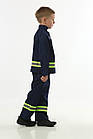 Костюм дитячий "Рятувальник МНС" кітель та штани на 5-7 років, зріст 122-128 см / Наряд для фотосесії та ігор, фото 5