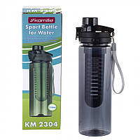 Спортивна пляшка для води Kamille 770мл 2304 чорна