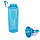 Пляшка спортивна для води Kamille 570мол 2301 блакитний, фото 4