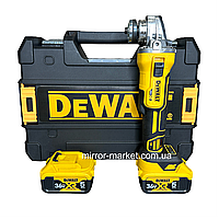 Аккумуляторная болгарка Dewalt DCG405 ( 36V, 5 AH) (безщеточная). Угловая шлифмашина деволт