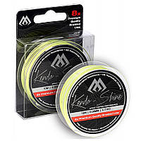 Шнур Mikado Kendo Shine Braid 10м 0,18 мм 17,81 кг fluo yellow