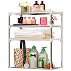 Полиця органайзер для мікрохвильової печі, 65x60x25см, Multifunctional storage rack / Полиця-стелаж універсальна, фото 4