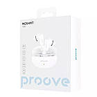 Бездротові Bluetooth навушники Proove MoshPit TWS white, фото 5