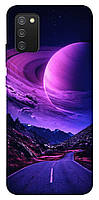 Чехол с принтом для Samsung Galaxy A02s / на самсунг галакси А02с Дорога в небо