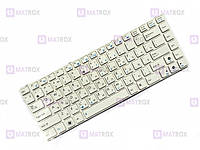 Оригинальная клавиатура для ноутбука Asus K42N, K43E, K43Sa, K43Sd, K43SJ, K43Sm, K43Sv, N82 series, white, ru