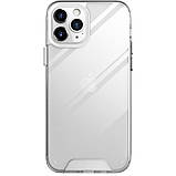 Чохол TPU Space Case transparent для Apple iPhone 14 Pro (6.1") Прозорий, фото 3