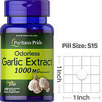 Чеснок Puritan's Pride Garlic Oil 1000 mg 100 softgels