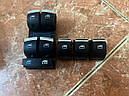 Блок кнопок склопідйомників (набір №1) AUDI A3, A6, Q7, S3, S6, RS3, RS6 Allroad Хром 4F0959851H, 4F0959855B, фото 4