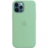 Чехол Silicone case (AAA) full with Magsafe для Apple iPhone 12 Pro Max (6.7") TOS
