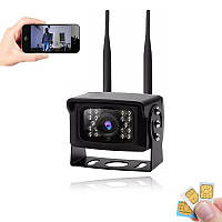 Охранная 3G/4G камера наблюдения HJT 6005HX-5MP-4G. CamHi Pro